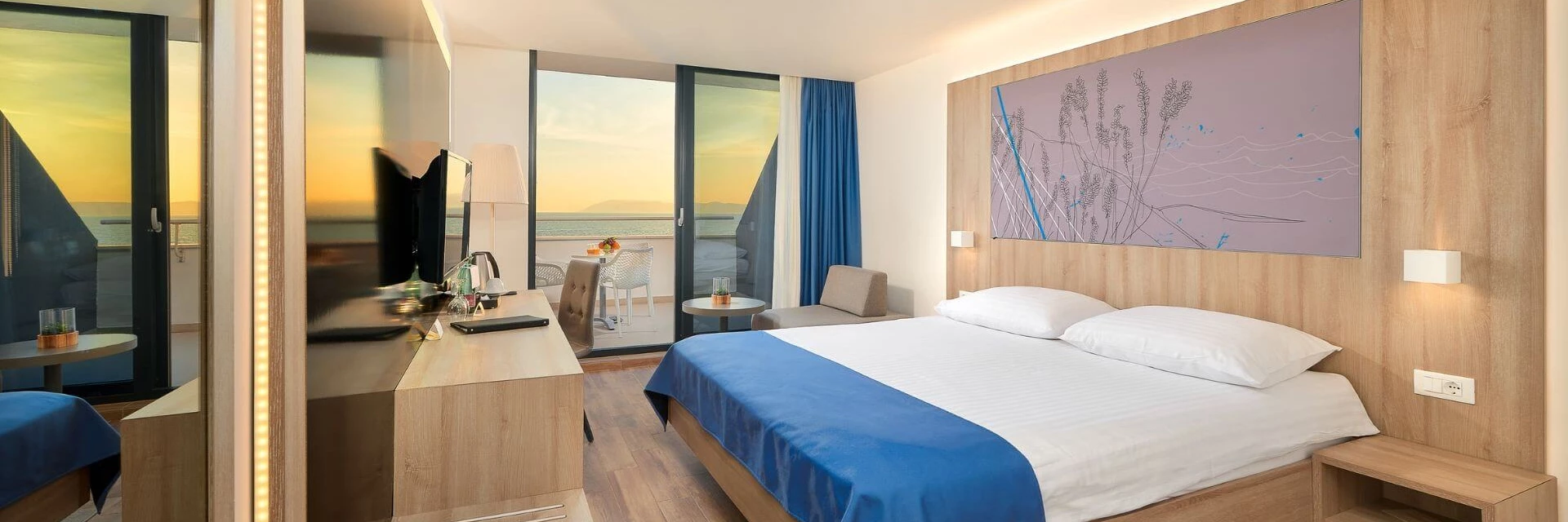 Comfort double room - sea view - balcony
